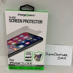 NWT iPhone 11 XR Glass Screen Protector, Iphone Glass screen New in box